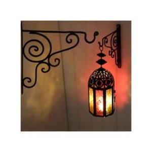Lanterne en métal décorative pour centre de table d'intérieur, fête de mariage, décoration de la maison, accent d'éclairage élégant - Product Image 6