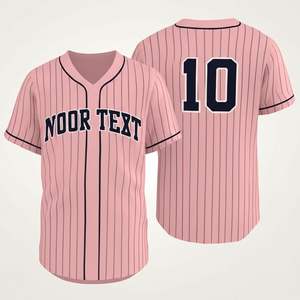 Maillot de softball personnalisé de haute qualité imprimé par sublimation sans quantité minimale de commande - Product Image 4