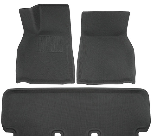 For Tesla Model 3/Y 2022 3D All-weather TPE Car Floor Liner Interior Accessories