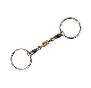 Nueva llegada de rodillo de cobre Pelham Horse Bit con cadena de bordillo de acero inoxidable fabricado por TARIQ MFG CO - Product Image 1