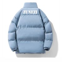 Veste matelassée à capuche zippée pour homme, grande taille, en laine de renard, imperméable et respirante, avec logo personnalisé, de haute qualité, toute nouvelle, pour l'hiver