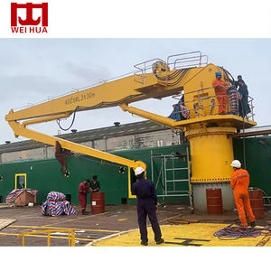 Pequeña grúa de cubierta marina de 1 tonelada Grúa de pluma de nudillo de China montada en camión Precio de 3 toneladas y 5 toneladas - Product Image 6