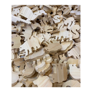 Jouets en bois faits à la main, figurines d'animaux en bois, ensemble de jeux en bois pour l'apprentissage préscolaire, décoration, cadeau et vente en gros B2B Vietnam - Product Image 6