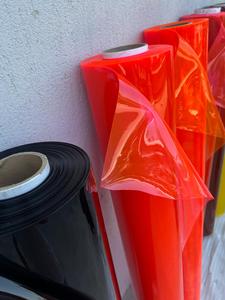 Wholesale Vibrant Colored Transparent PVC <b>Film</b> Rolls|Multi-Color Crystal Clear Plastic Vinyl Sheet|Premium Raw Material for Bags - Product Image 4