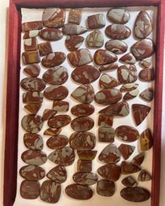 Vente en gros de cabochon en jaspe Noreena pierres précieuses naturelles de haute qualité taille personnalisable bijoux polis - Product Image 3