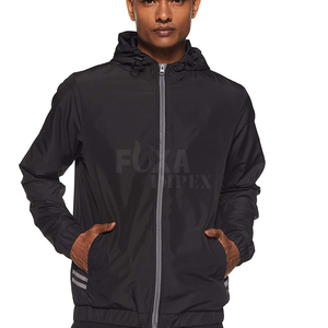 Conjunto cortavientos de logotipo personalizado ligero para exteriores para hombre, impermeable, de alta calidad, cómodo, elegante, al por mayor a la venta - Product Image 1