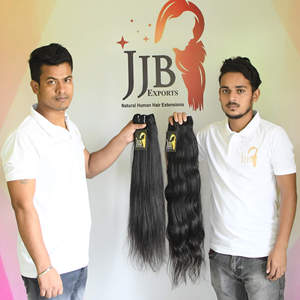 Venta al por mayor de fábrica: Paquetes de cabello humano virgen vietnamita liso, ondulado natural, rizado, y cabello humano virgen indio de templo. Proveedor. - Product Image 1