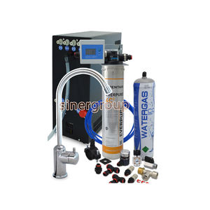 Enfriador de Agua Bajo Mostrador Polares de 3 Vías, Agua Fría, a Temperatura Ambiente y con Gas, 30L/H, con Banco de Hielo, Listo para Usar - Product Image 1