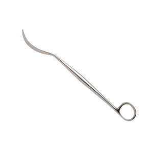 Mango de anillo de palanca de hueso de carril de acero inoxidable ortopédico de alta calidad, extremo dentado Manual, acabado Dall de Metal de alta calidad - Product Image 1