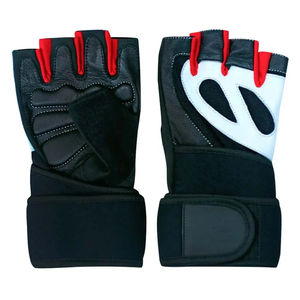 Nuevos GUANTES DE Fitness de cuero de moda personalizados para entrenamiento, levantamiento de pesas, medio dedo, deportes, culturismo, gimnasio, guantes de fitness - Product Image 4