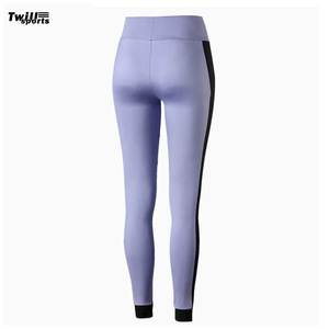 Women's High Waist Breathable Workout <b>Yoga</b> <b>Pants</b> Custom Logo Gym Leggings for Casual Sports Fitness <b>Plus</b> <b>Size</b> White Seamless - Product Image 6