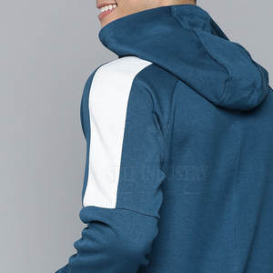 Sudaderas con capucha para hombre con logotipo impreso personalizado Color sólido 100% algodón Cuello con capucha Invierno Casual Hecho en Pakistán - Product Image 5