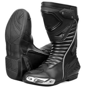 <b>Men</b> Motorbike <b>Shoes</b> With <b>Water</b> Resistant Upper And Soft Cushion Interior Tough Motorbike Riding <b>Shoes</b> Riding & Auto Racing Wear - Product Image 2