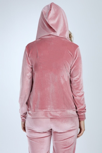 Stylish Ladies Plus Size <b>Velour</b> Tracksuit Comfortable Long Sleeve <b>Sweatshirt</b> With Elastic Bottom Pants Modern Women Outfit - Product Image 5