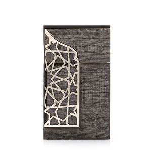 กล่องใส่เครื่องหอมไม้บาคูร์ ดีไซน์หรูหรา พร้อมแผ่นโลหะสีเงินทอง งานฝีมือแบบอาหรับ สำหรับใช้ในมัสยิด ห้องประชุม และบ้านในพื้นที่อ่าวอาหรับ - Product Image 3