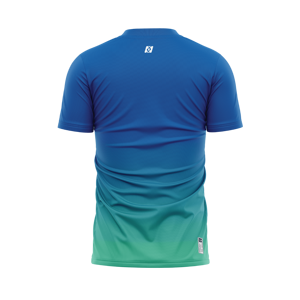 Vente en gros OEM ODM Personnalisé Respirant Séchage Rapide Extensible dans les quatre sens Impression Numérique T-shirts de Course pour Hommes Vêtements de Sport Haut de Gamme - Product Image 4