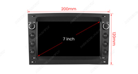 MEKEDE Lettore Multimediale Android per Auto con Navigazione Stereo da 7 Pollici per Renault Megane 2 II 2003-2009