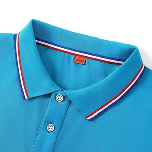Nouveau polo pour hommes de Style professionnel pour l'été à la mode à manches courtes hauts Logo personnalisé motif imprimé ODM vêtements en tissu - Product Image 5