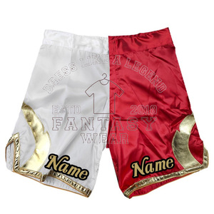 Pantalones Cortos de Entrenamiento MMA FANTASY WEAR OEM Premium y Ligeros con Elasticidad en 4 Direcciones, Material Flexible para Entrenamientos Intensos, Certificación CE ISO - Product Image 1
