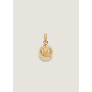 Courtside Diamond Pendants & Charms Elegant Tennis <b>Ball</b> Pendant - Product Image 1