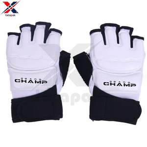 ถุงมือ MMA สำหรับผู้ใหญ่ใช้ได้ทั้งชายและหญิง, ถุงมือชกมวยแบบครึ่งนิ้วทำจากหนังไมโครไฟเบอร์ใช้กลางแจ้งน้ำหนักเบา - Product Image 2