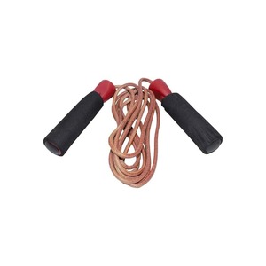Corde à sauter solide personnalisée en cuir de vachette, poignées en bois, poids lourd pour adultes, corde à sauter - Product Image 2