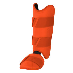 Protège-tibias de baseball à sangle réglable avec logo personnalisé pour les sports de balle, pour une meilleure sécurité sur le terrain de jeu - Product Image 2