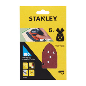 Piranha/ X31014 5 Fogli Velcrososo X Mouse Gr.180 - Product Image 1