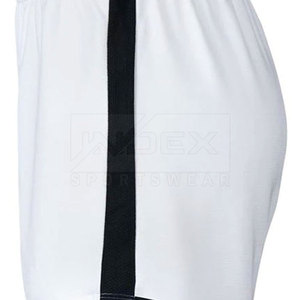 Pantalones cortos deportivos de secado rápido transpirables de cintura alta para mujer con logotipo personalizado, recién llegados, Material de tela para adultos de talla grande - Product Image 6