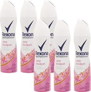 Rexona 6 x Desodorante en Aerosol para Mujer Sexy Bouquet de Aluminio 150ml - Product Image 3