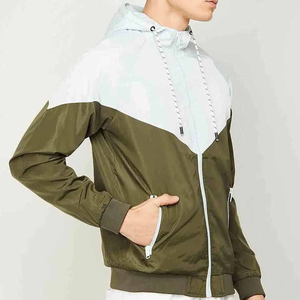 Veste de pluie design solide veste coupe-vent veste de printemps coupe-vent sport de haute qualité pour hommes - Product Image 1