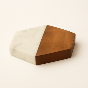 Acacia Wooden Coaster with Multiple Cup Holder Marble-Wood Tabletop <b>Protection</b> Kitchen Accessories & Dining <b>Table</b> Decor coaster - Product Image 4