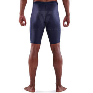 Shorts de Compresión para Hombre de Alta Calidad, Spandex/Poliéster, Secado Rápido, Transpirables, Diseño Sólido, Cintura Elástica - Product Image 3
