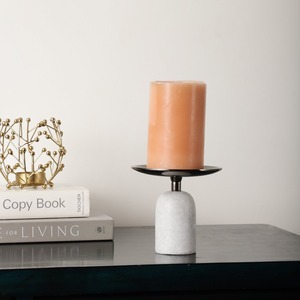 Contemporary Metal <b>Candle</b> <b>Holder</b> Stand for Home Decor Stylish Tabletop Accent Ideal for Living Room Bedroom - Product Image 2