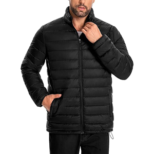 Usine directe veste matelassée pour femmes manteau d'hiver matelassé léger à fermeture éclair complète avec capuche grossiste et fournisseur - Product Image 1
