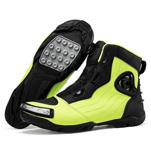 Bottes de moto antidérapantes imperméables équipement de protection de motard résistant à l'usure botte de motocross pour l'équitation d'hiver - Product Image 1