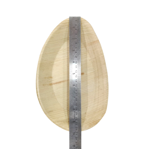 Top vente 10 pouces x 6 pouces assiette ovale Durable assiette de service profonde assiette écologique pour la cuisine salle à manger et le restaurant - Product Image 3