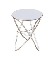 Tables basses d'intérieur modernes avec bases durables en aluminium et fer Performances spéciales pour la maison, le salon et la cuisine