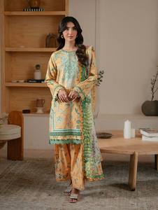 Costume pakistanais Shalwar Kameez respirant direct d'usine pour femmes robe de collection formelle décontractée pour adultes - Product Image 6