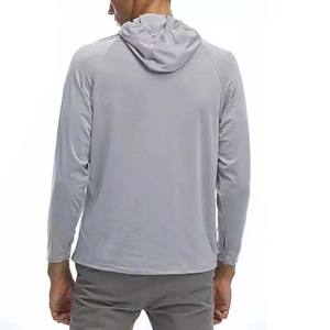Camisetas de Pesca con Protección Solar 2026 de Secado Rápido con Logotipo Personalizado, Sudadera con Capucha de Manga Larga para Hombre con Máscara, 100% Algodón Poliéster - Product Image 3