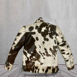 Fournisseur en gros – Nouvelle veste en cuir de vachette pour homme, style hiver, haute qualité, impression de logo personnalisée, coupe-vent et imperméable - Product Image 2