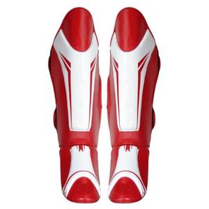 Espinilleras de Boxeo Profesionales de Protección, Cuero Genuino de Alta Calidad, Transpirables, Logotipo Personalizado, Protector de Espinilla de Muay Thai con Diseño de Dragón - Product Image 4