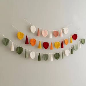 Directo del proveedor Boho Garland Macrame Colgante de pared Forma rectangular para ANIVERSARIO DE Navidad o cualquier ocasión - Product Image 2