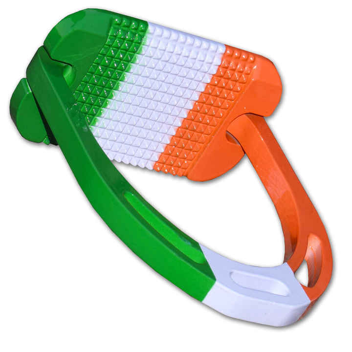 USA Flag Safety Stirrup With Rubber Pad Lightweight Aluminum Saddle Accessories Anti Slip Horse Equestrian with Custom Logo
