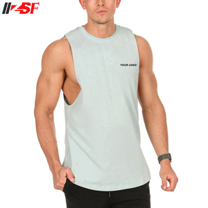 Débardeur léger d'entraînement d'été pour hommes séchage rapide Fitness Sport course doux respirant dos Singlet athlètes décontracté tricoté - Product Image 3