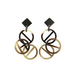 Pendientes de cuerno modernos para mujer Nueva moda Estilo animal Joyería de moda India Técnica pulida ¡Gran valor! ARTESANÍA JAVED - Product Image 1