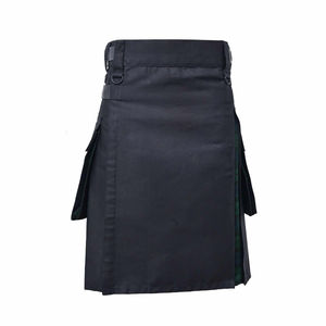 Vente en gros de nouveaux kilt écossais hybrides pour hommes, 100% coton, kilt utilitaire tendance à vendre, accessoire d'instrument de musique - Product Image 1