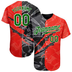 Uniforme de Béisbol Unisex Personalizado para Bebés y Niños Pequeños, Diseño 3D, Transpirable, de Secado Rápido, Ropa Deportiva con Tu... - Product Image 5