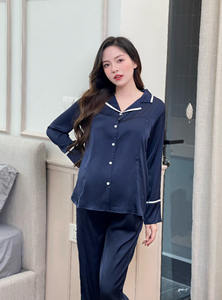 Conjuntos de Ropa de Maternidad de Seda Francesa B381, Suaves, Transpirables, Absorbentes de Sudor, Tejido Largo, Opción Económica para - Product Image 6