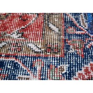 Alfombra de Lana Anudada a Mano Vintage Pae-2880, Grande, con Diseño Floral Rojo y Naranja, para Sala de Estar, Pasillo, Dormitorio de Adolescentes, Rectangular - Product Image 3